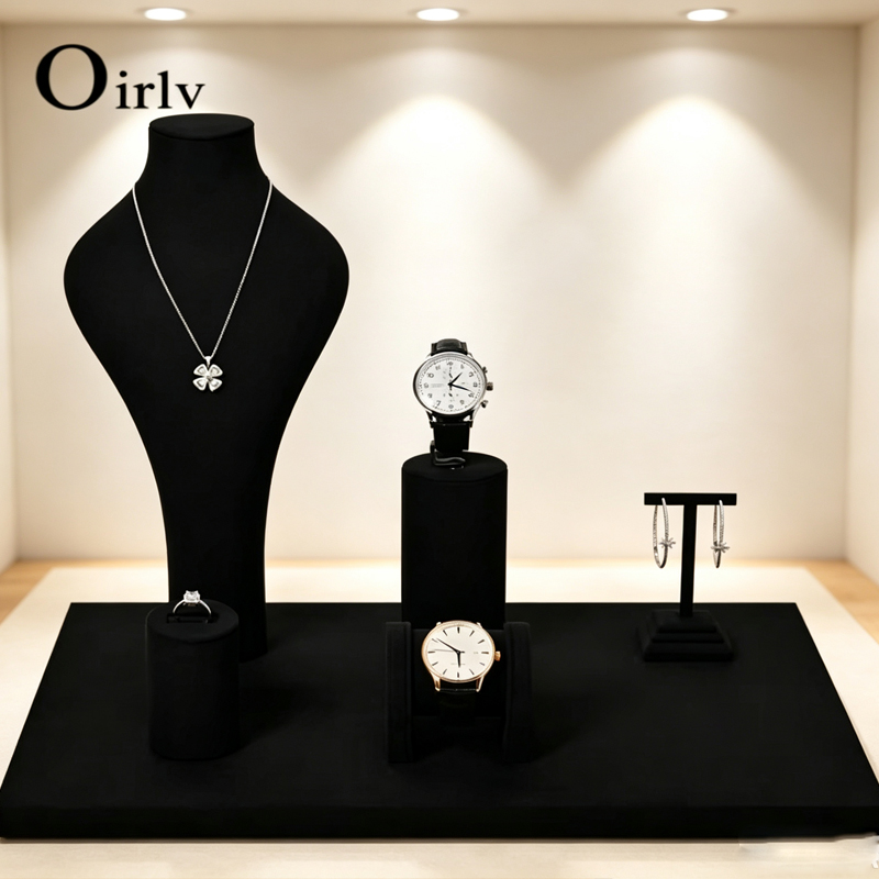 Jewelry And Watches Stores - Oirlv Juego de expositores de joyería