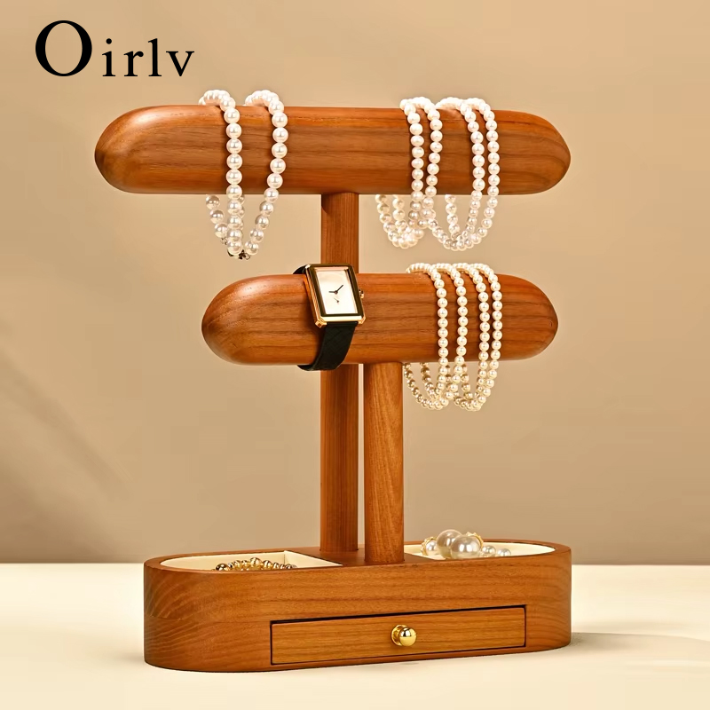 Jewelry And Watches Stores - Oirlv Expositor de Joyería de Madera