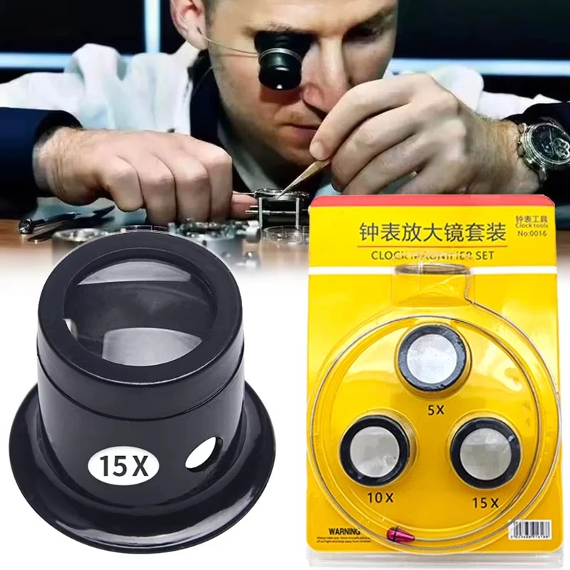 Jewelry Watches Repair - Juego de Lentes de Aumento para