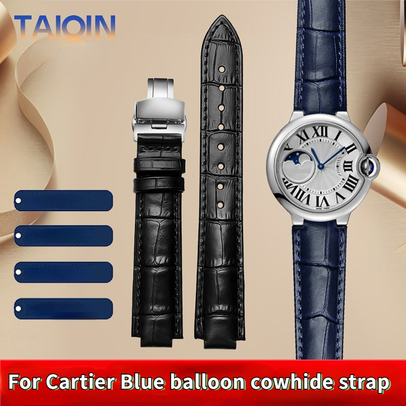 Cartier Watch Ballon Bleu - 14-8mm 16-8mm 18-11mm 20-12mm 22-14mm hombres