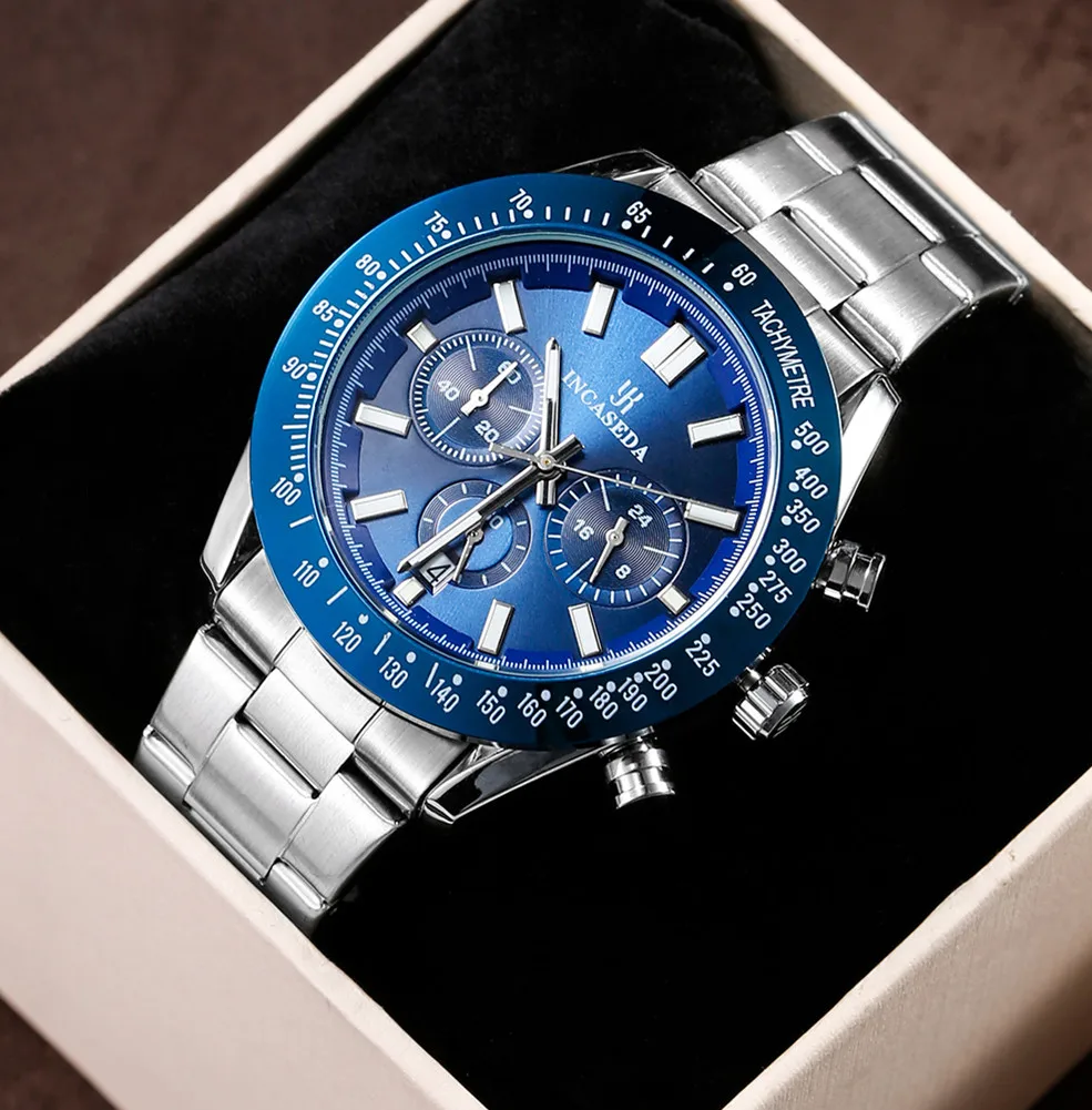 Jewelry Inspired Watches - Relojes INCASEDA para hombre, marca de