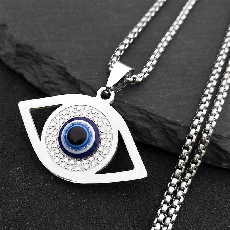 The Jewelry & Watches - Collar y Pulsera de Acero Inoxidable