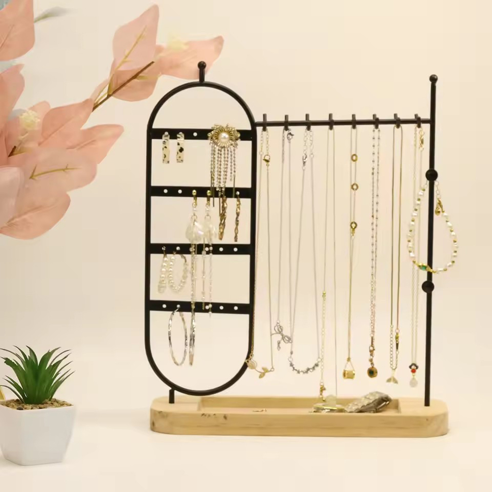 1 estante de joyería con base  - Jewelry And Watches Stores reseña y precio