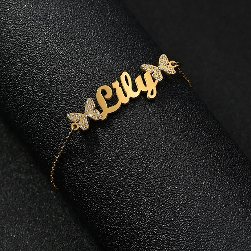 Atoztide-Conjunto de joyería p - Engraved Name Necklace reseña y precio