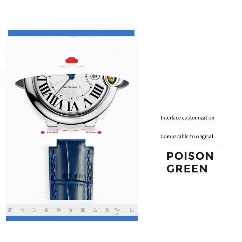 Correa de reloj para Cartier,  - Cartier Watch Ballon Bleu reseña y precio