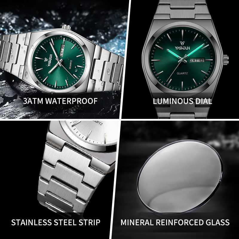 Relojes de Cuarzo de Acero Ino - Jewelry Inspired Watches reseña y precio