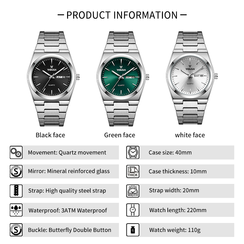 Relojes de Cuarzo de Acero Ino - Jewelry Inspired Watches reseña y precio