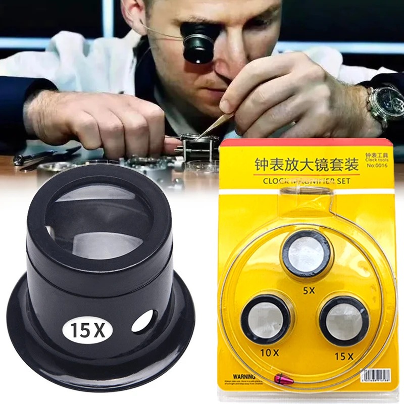 4 Uds herramienta de lupa de r - Jewelry Watches Repair reseña y precio