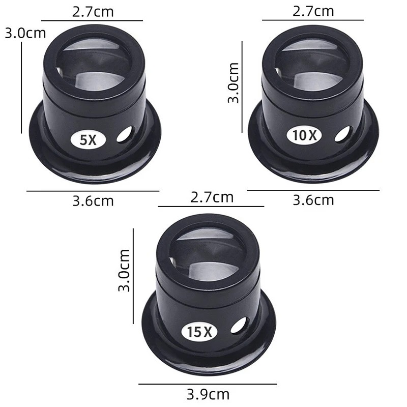 4 Uds herramienta de lupa de r - Jewelry Watches Repair reseña y precio
