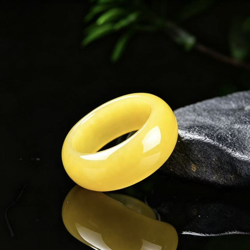 Anillo de jadeíta genuina de g - The Jewelry & Watches reseña y precio