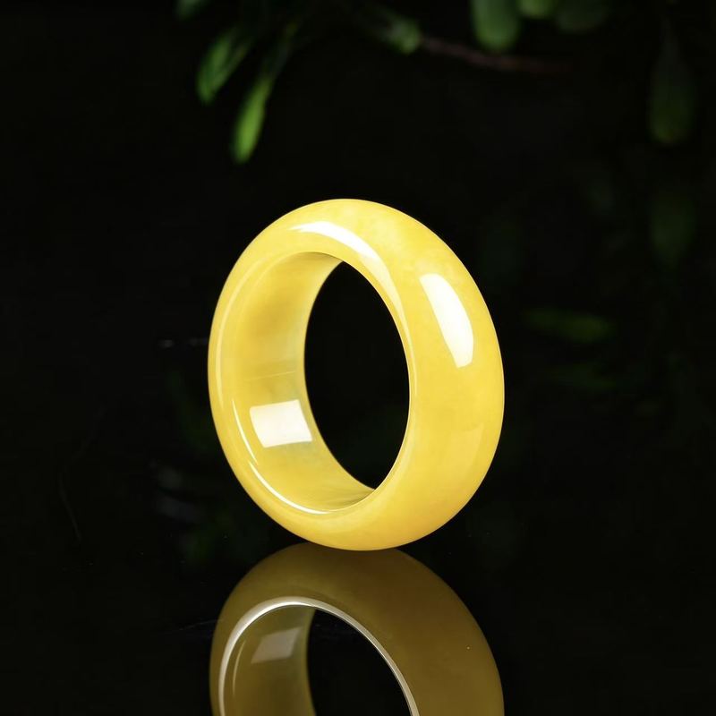 Anillo de jadeíta genuina de g - The Jewelry & Watches reseña y precio