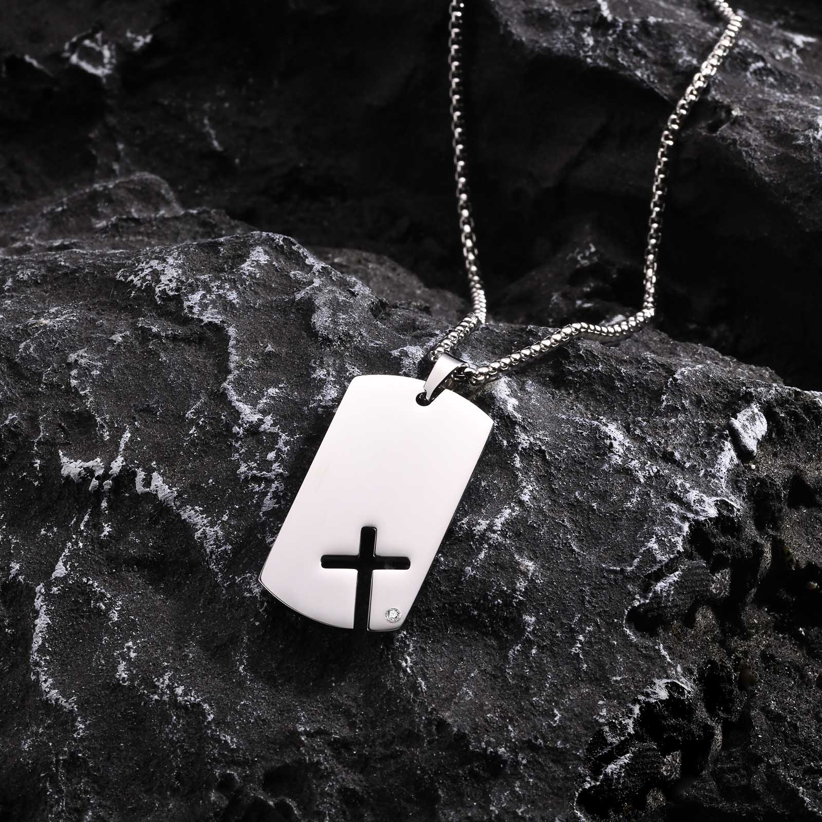 Mprainbow-collares de Etiqueta - Mens Dog Tag Necklace reseña y precio
