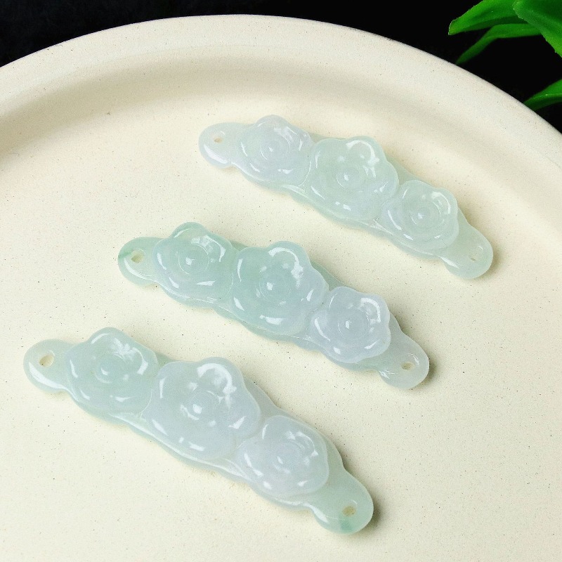 1 ud. Flor de Jadeíta Natural, - The Jewelry & Watches reseña y precio
