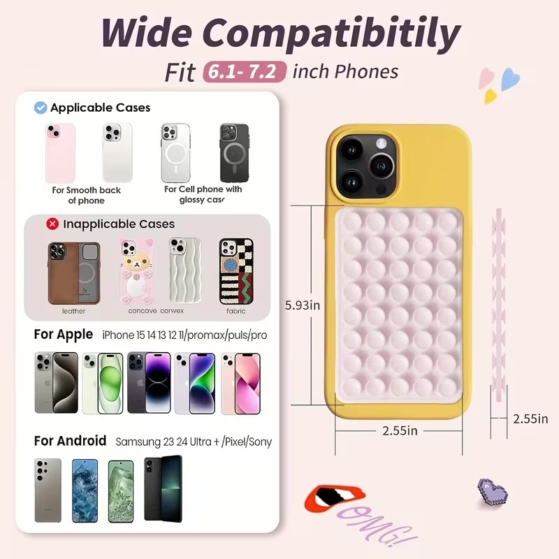 Paquete de 2 soportes de silic - Watches & Jewelry Tsukiu reseña y precio