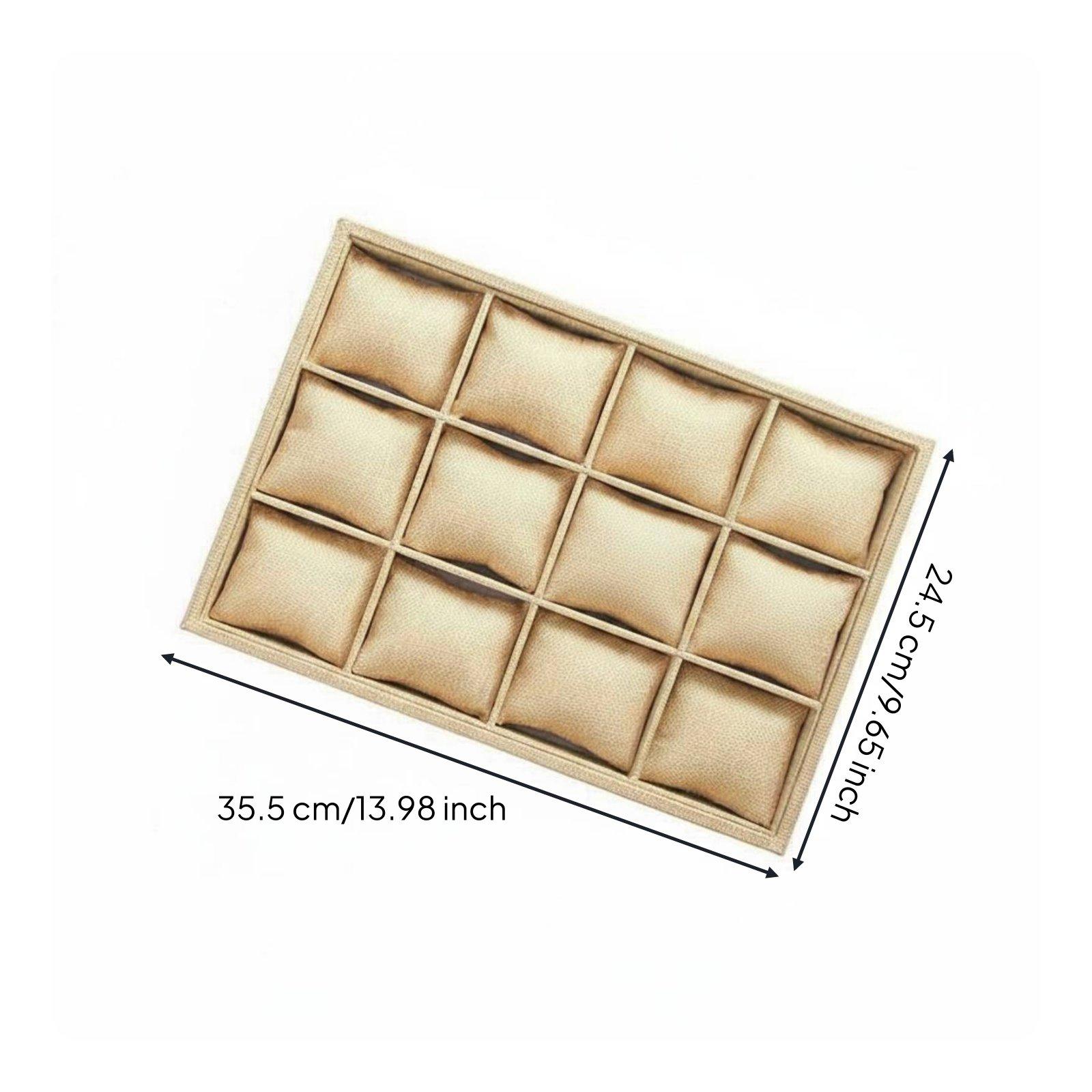 Caja de Joyería de Tela de Lin - Jewelry And Watches Stores reseña y precio