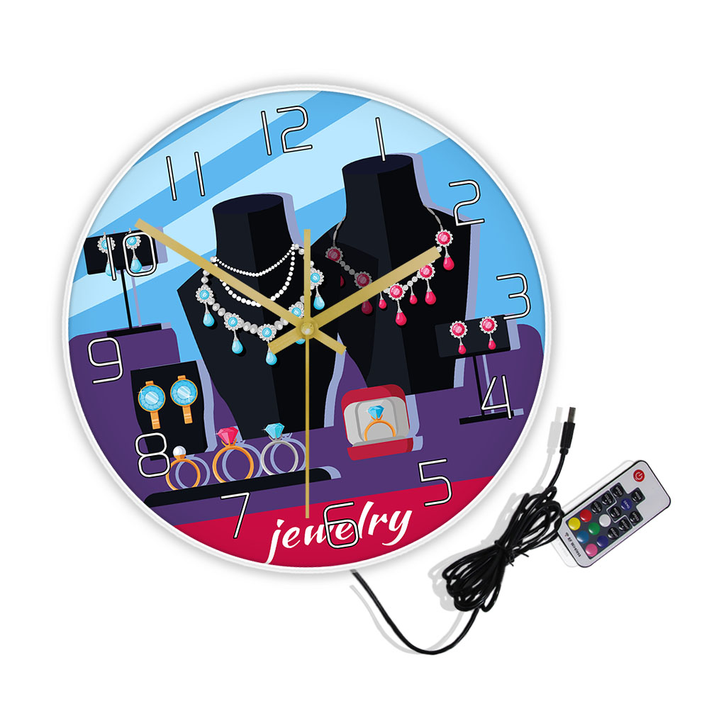 Reloj de pared diseñado con es - Jewelry And Watches Stores reseña y precio
