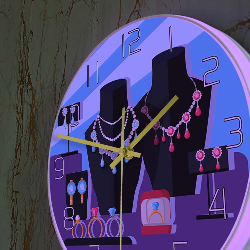 Reloj de pared diseñado con es - Jewelry And Watches Stores reseña y precio