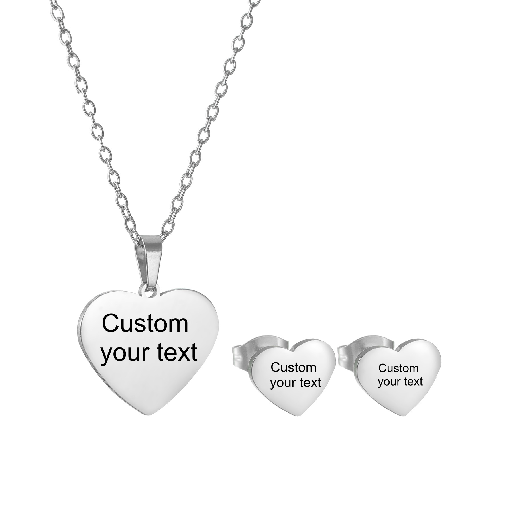 Conjunto de Joyería con Collar - Engraved Name Necklace reseña y precio