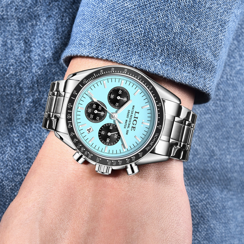 Reloj LIGE de Lujo para Hombre - Jewelry Inspired Watches reseña y precio