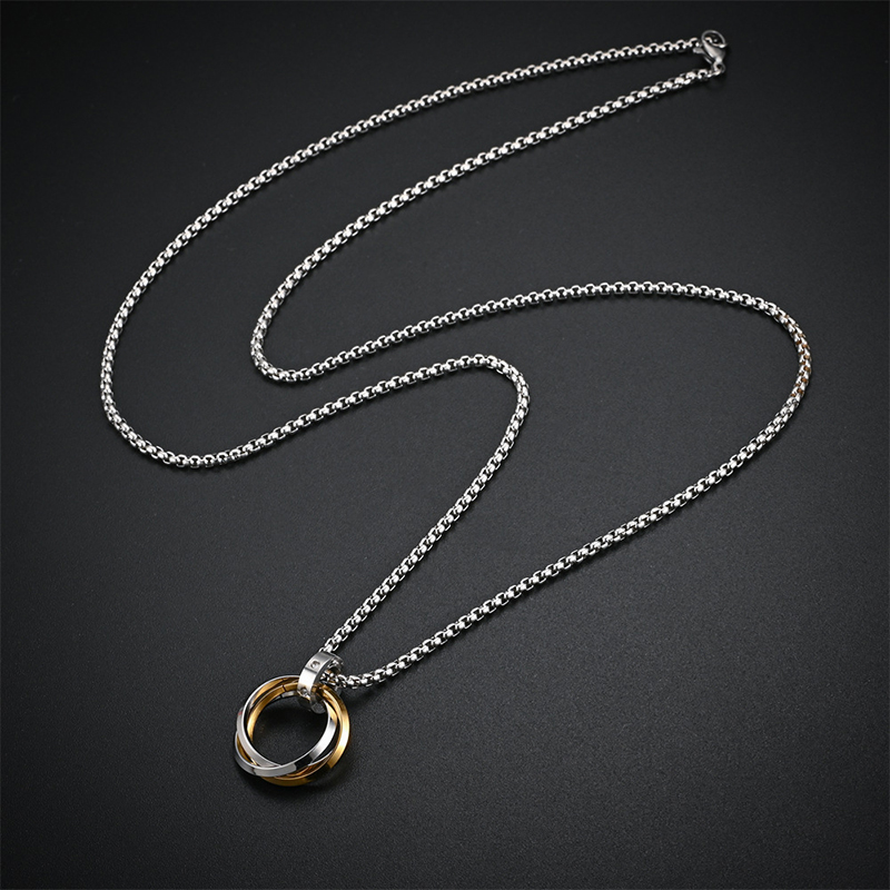 Collar de moda para hombre, 3  - Mens Dog Tag Necklace reseña y precio