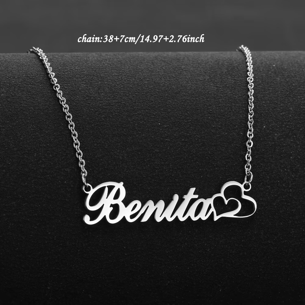 Collar personalizado con doble - Engraved Name Necklace reseña y precio