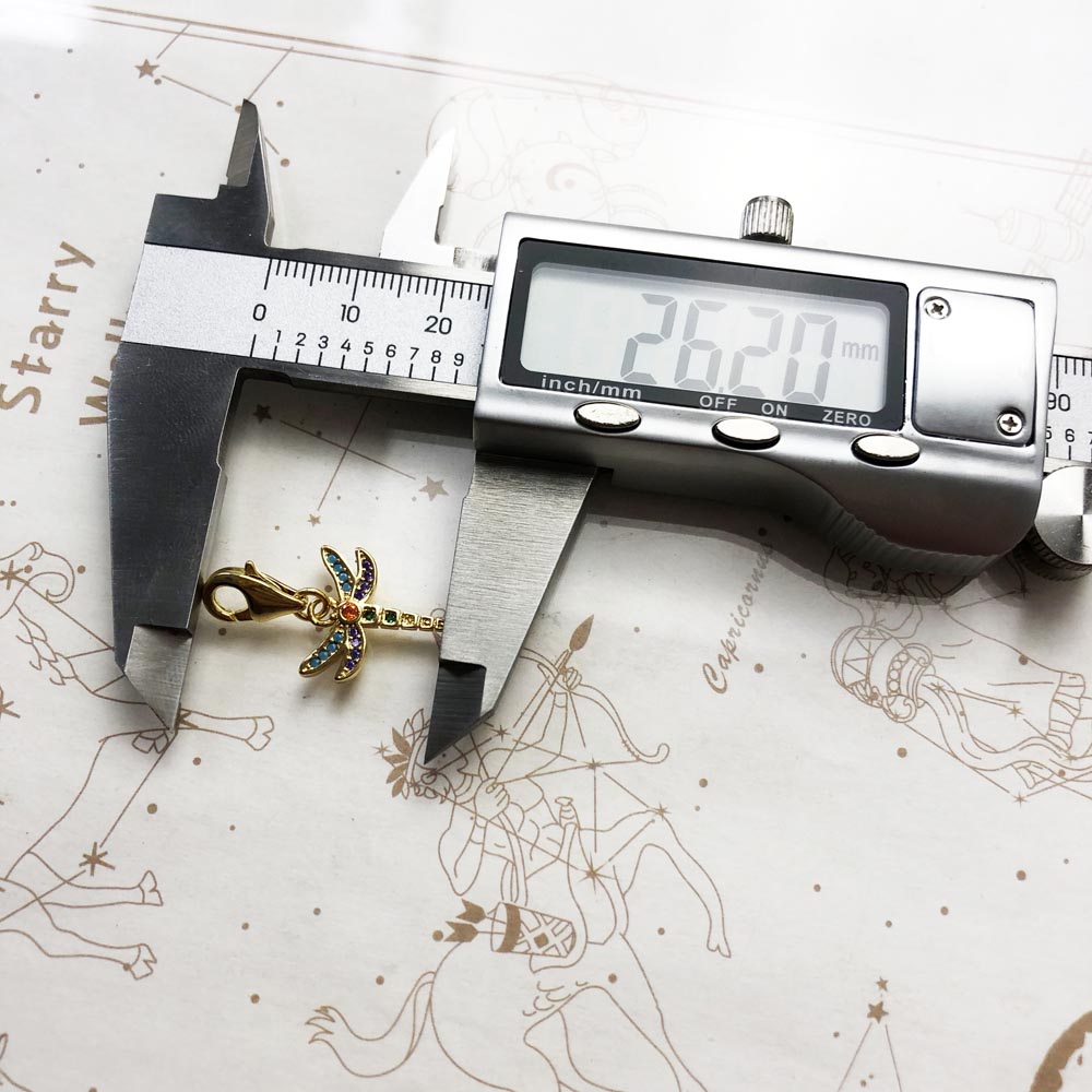 Colgante con dije de libélula, - Paradise Jewelry & Watches Llc Miami Reviews reseña y precio
