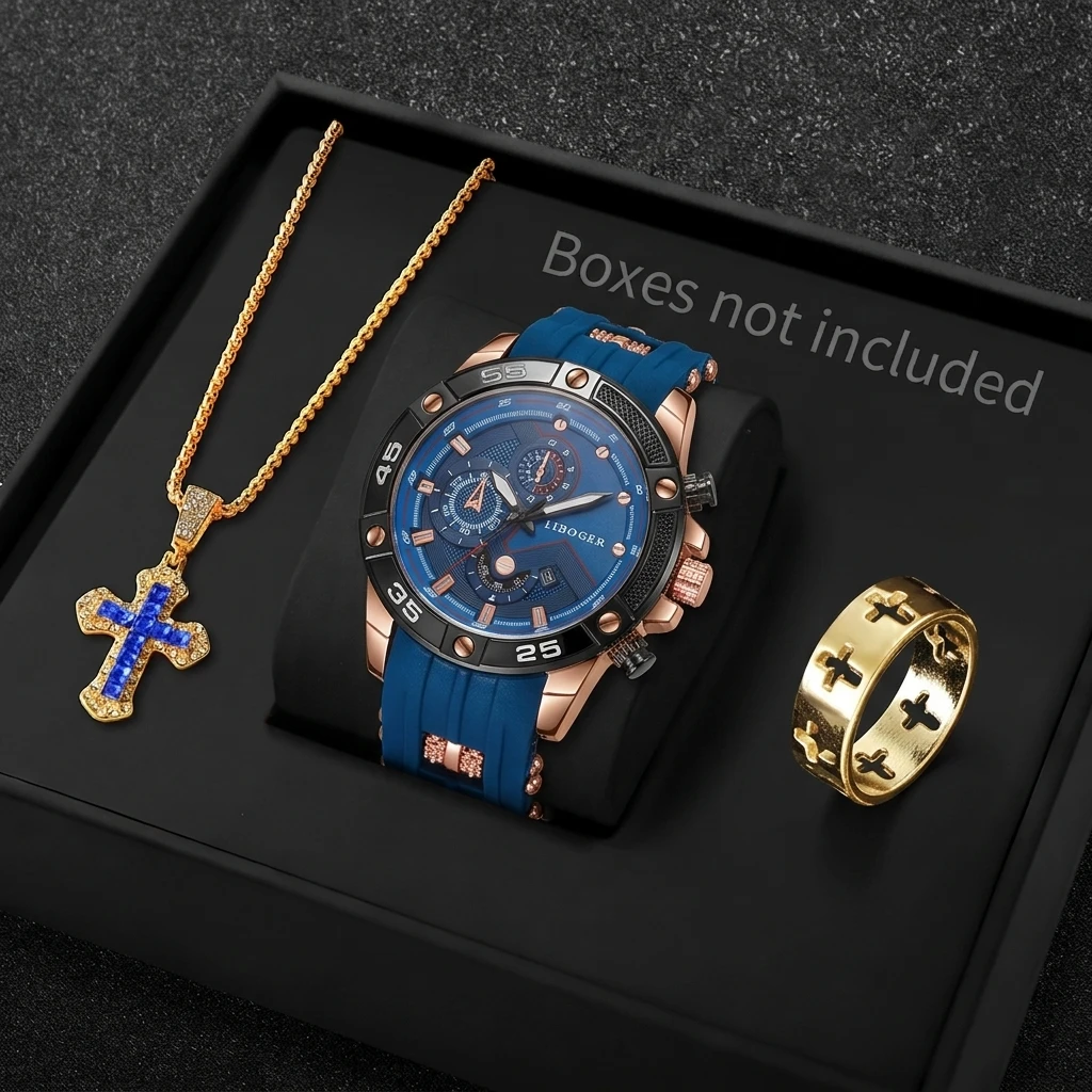 Juego de 3 Relojes Deportivos  - Jewelry Type Watches reseña y precio