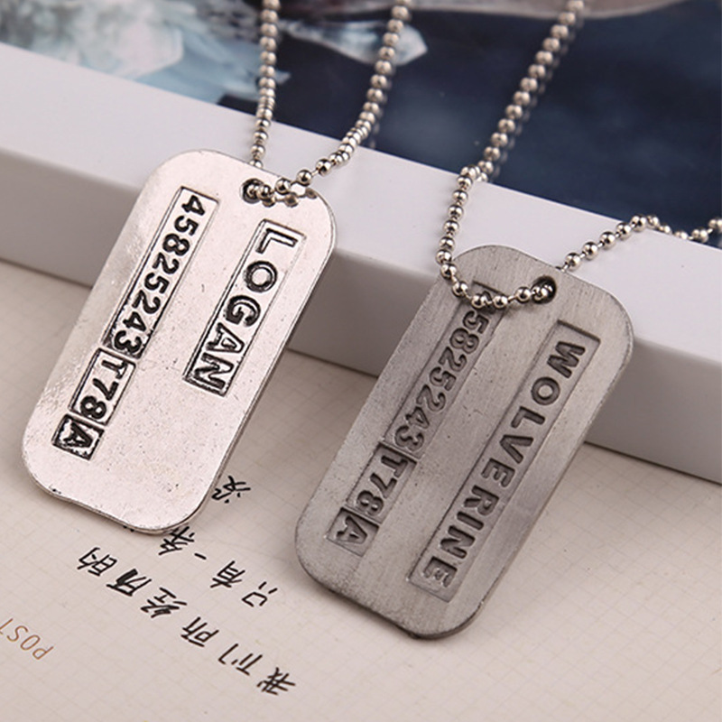 Collar con colgante de Etiquet - Mens Dog Tag Necklace reseña y precio